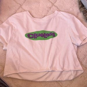 CLUELESS cropped Tee!!💖